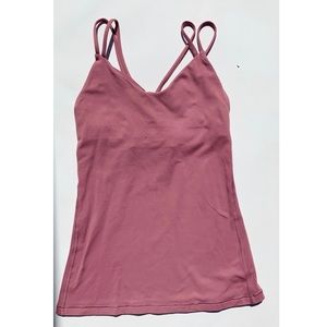 LULULEMON Tank Top Mauve Pink